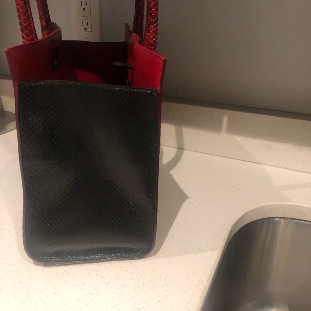 Jimmy Choo Riley Python Handbag - Picture 4 of 7